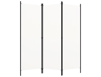 vidaXL Kamerscherm 150x180cm Wit - Nu met 35% Korting!