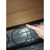 vidaXL Poort Staal Zwart Gebogen (89x200cm) - 55% Korting!