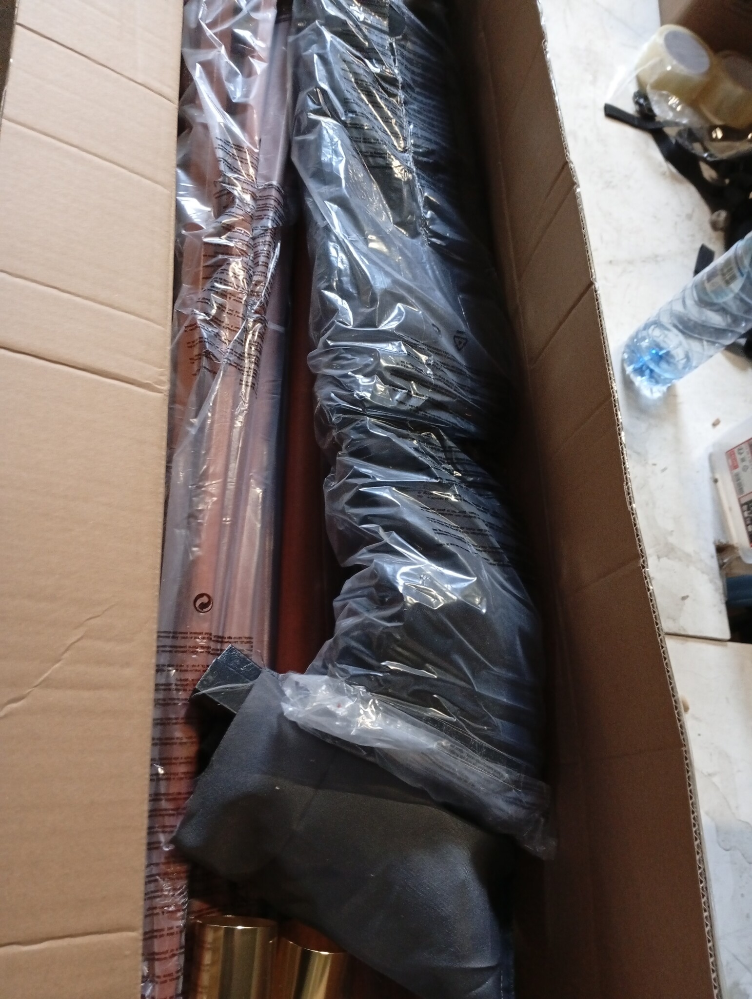 vidaXL Parasol Zwart 300x300cm - 55% Korting!