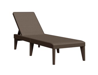 vidaXL Ligbed Bruin - 51% Korting!