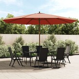 vidaXL Parasol Terracotta 400x273 cm - Nu met 61% korting!