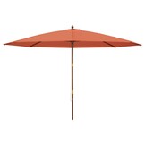 vidaXL Parasol Terracotta 400x273 cm - Nu met 61% korting!