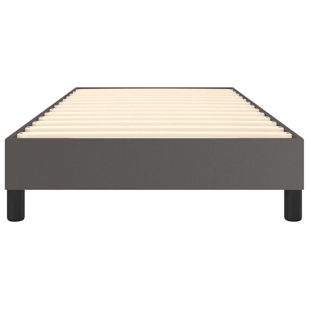 VidaXL Bedframe Kunstleer Grijs 100x200 cm | 40% Korting