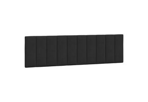 vidaXL Hoofdbordkussen 180 cm Fluweel Zwart - 40% Korting!