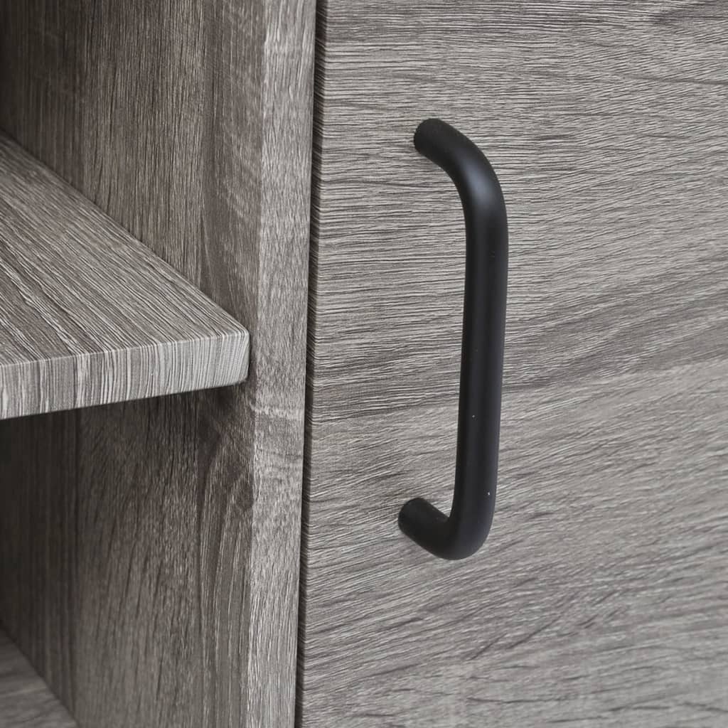 vidaXL TV-meubel 120x40x45cm Grijs - 60% Korting!