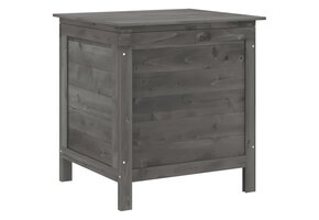 vidaXL Tuinbox 50x49x56,5 cm Vurenhout Antraciet - 55% Korting!