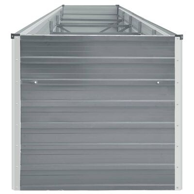 Verhoogde Plantenbak 400x80x77 cm | Gegalvaniseerd Staal | 55% Korting