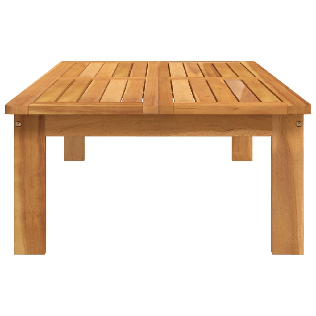 vidaXL Tuintafel acaciahout 100x60x30 cm | 40% Korting