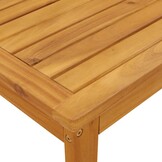 vidaXL Tuintafel acaciahout 100x60x30 cm | 40% Korting