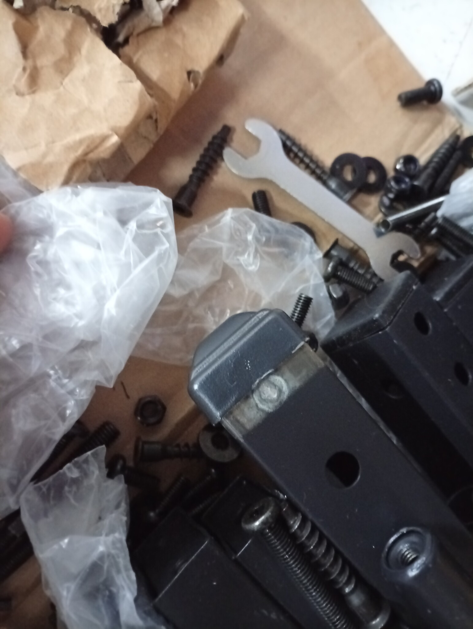 vidaXL Bedframe Metaal Bruin Eiken 120x190 cm - 60% Korting!