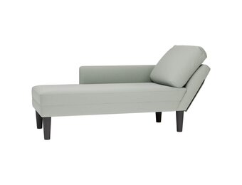 vidaXL Chaise Longue Fluweel Lichtgrijs - 40% Korting!