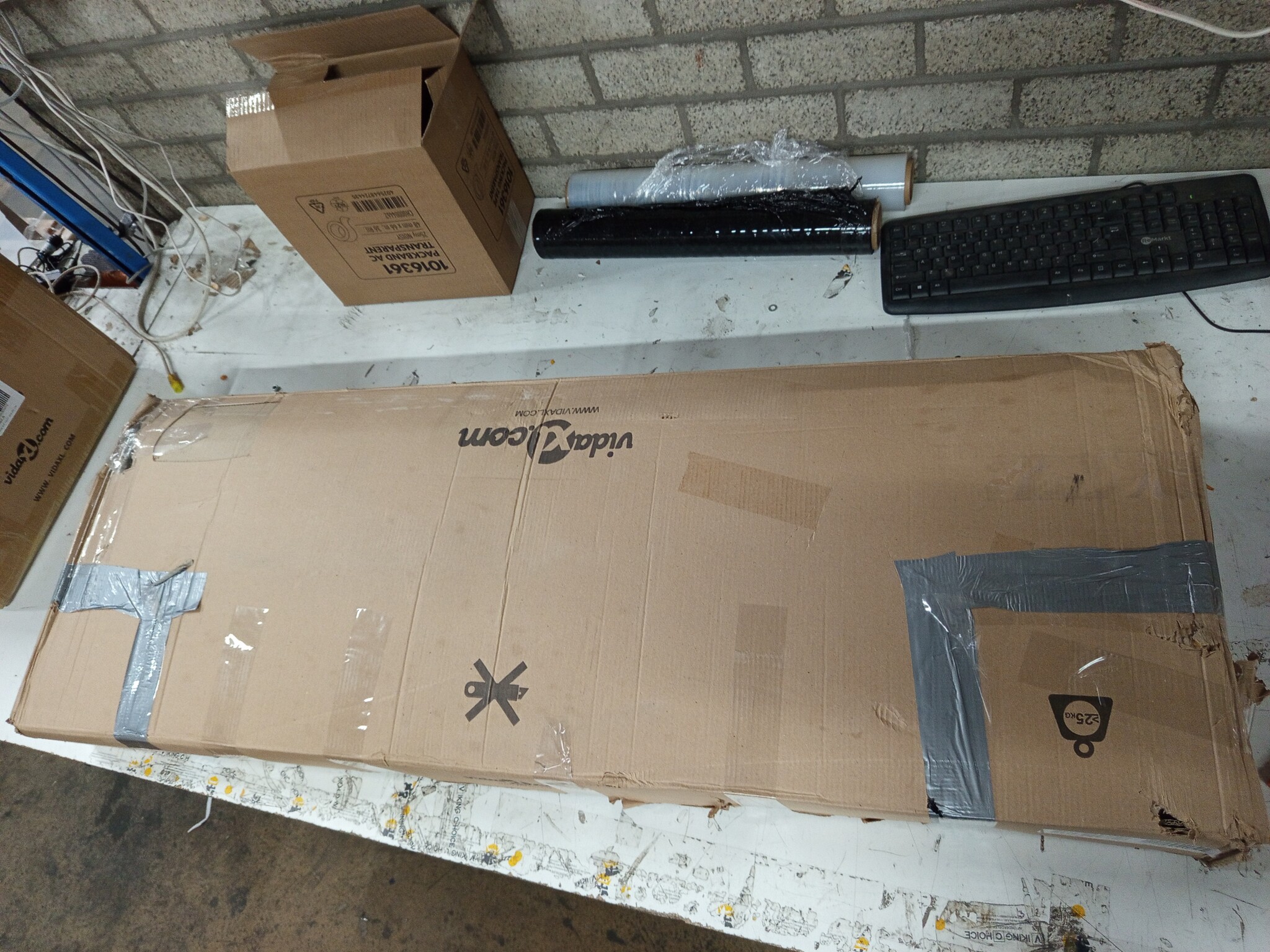 VidaXL Dressoir Hill Wit - 55% Korting | Massief Grenenhout