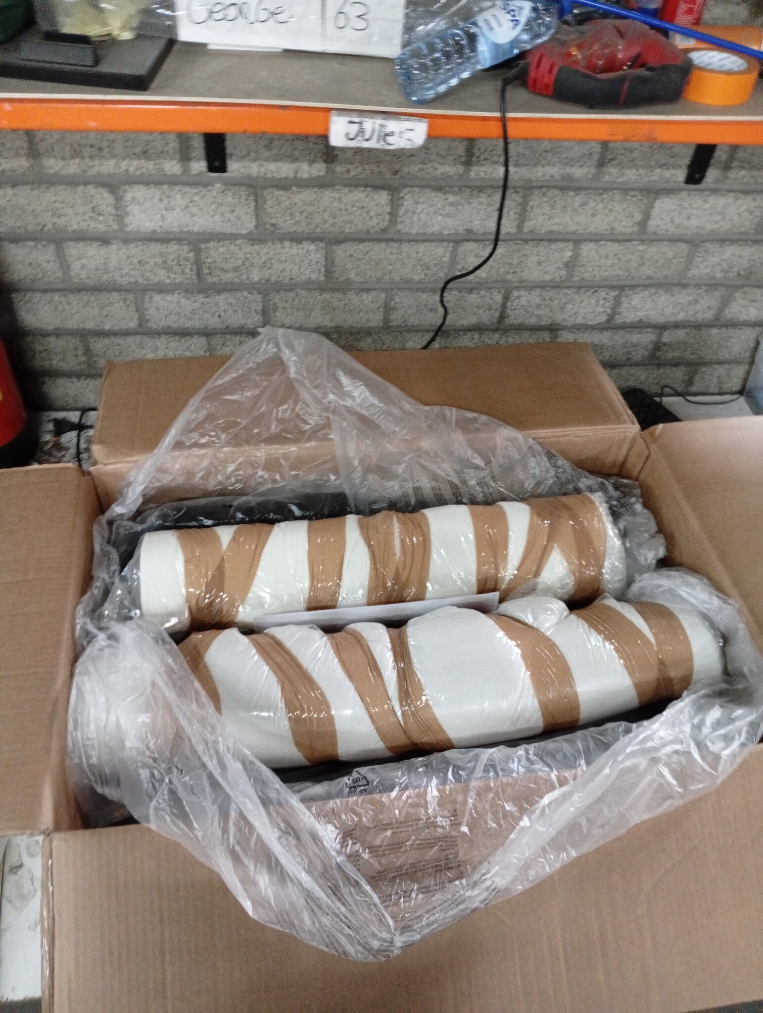 vidaXL Fauteuil Stof Donkergrijs - 55% Korting!