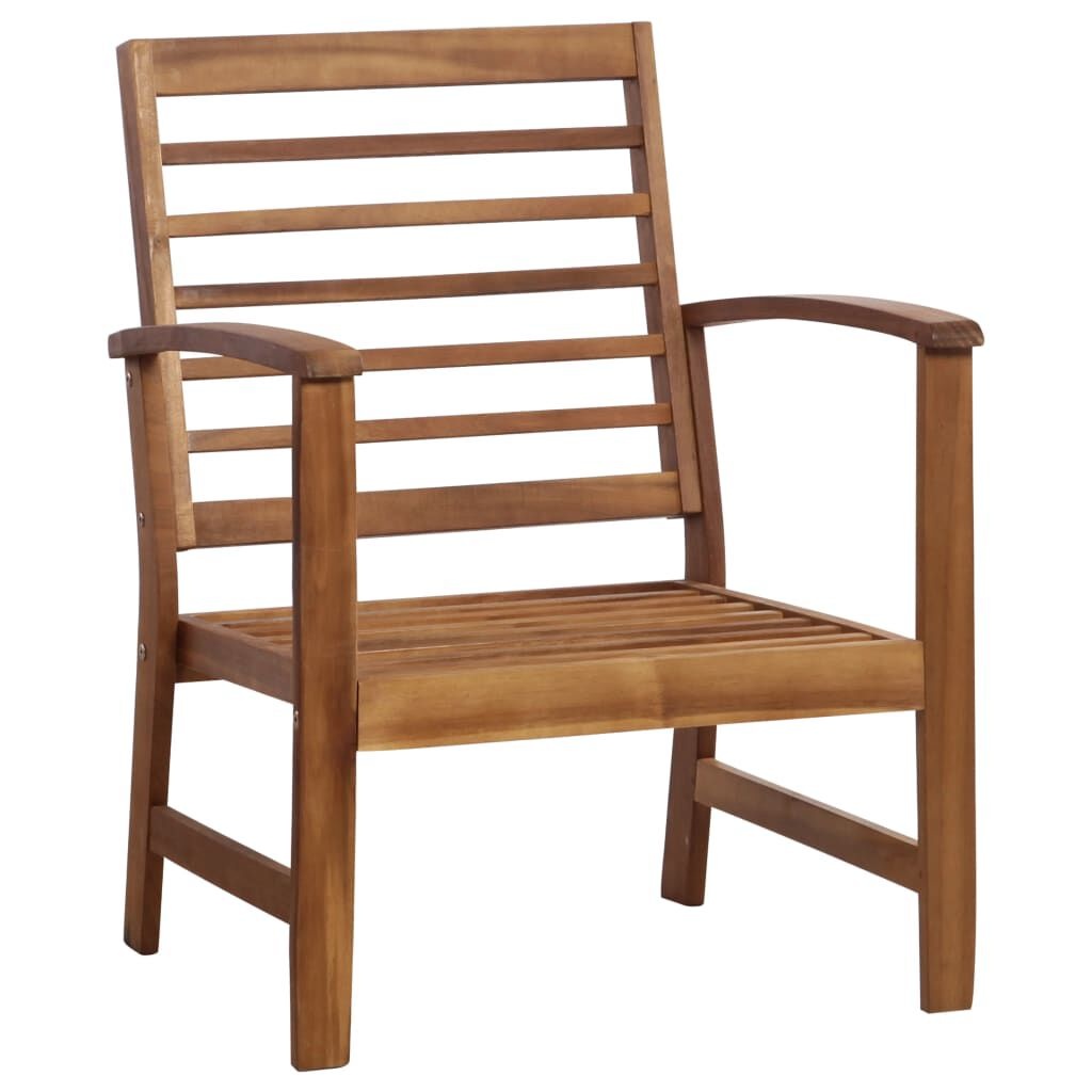 vidaXL 4-delige Loungeset Acaciahout - Nu met 40% Korting!