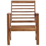 vidaXL 4-delige Loungeset Acaciahout - Nu met 40% Korting!