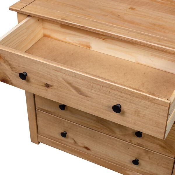 vidaXL Bijzetkast Panama 80x40x73 cm Grenenhout - 40% Korting