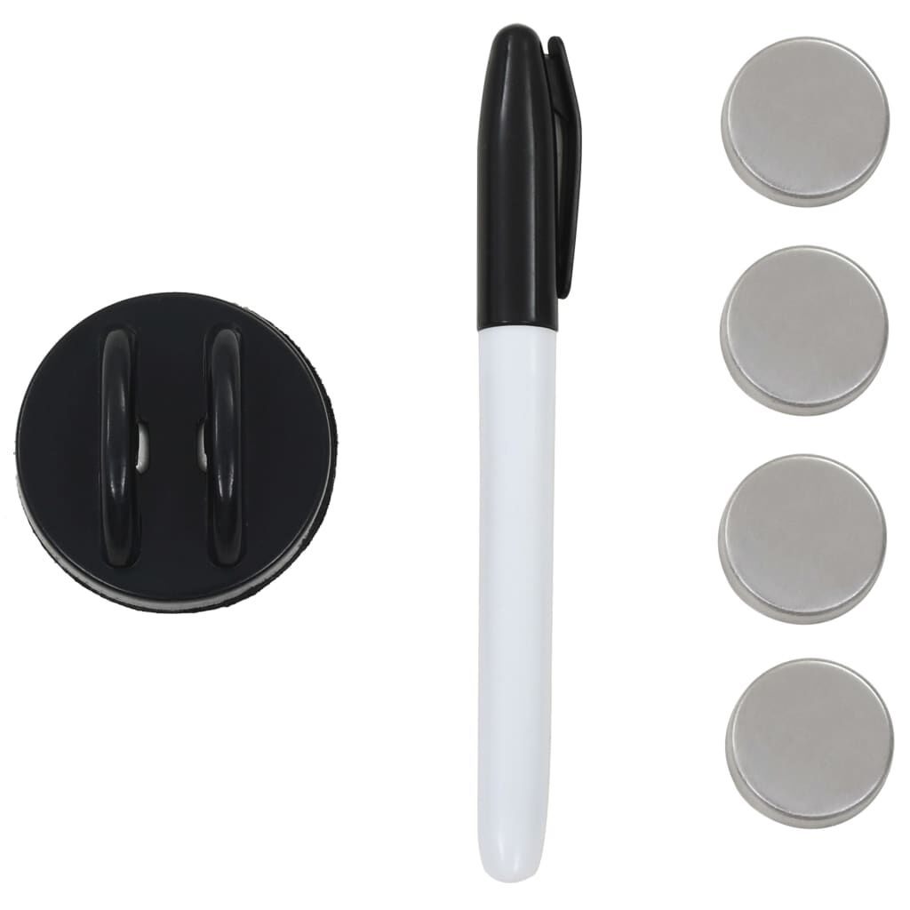 vidaXL Glazen Whiteboard 60x20cm Magnetisch - Nu met 40% Korting!