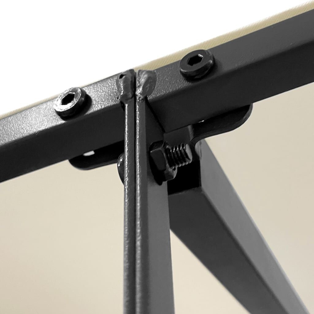 vidaXL Luifel 4x3m Crème - 55% Korting op Retouren!