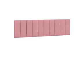 vidaXL Hoofdbordkussen "Hanko" 180 cm fluweel roze