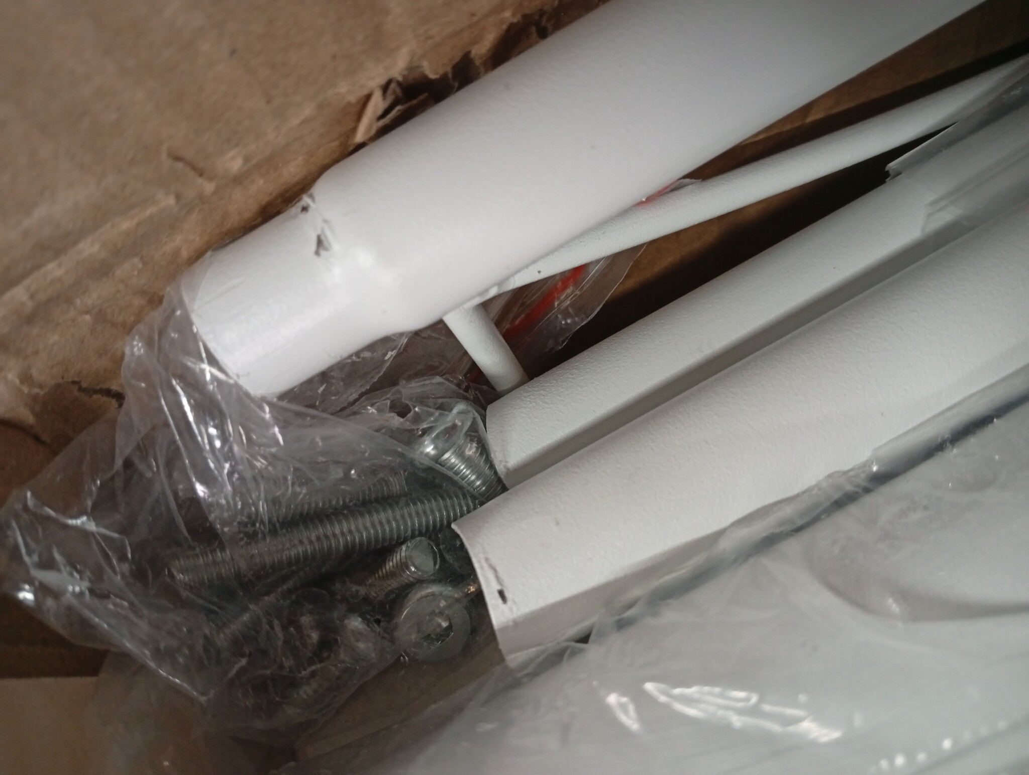 vidaXL Hoofdbord 160 cm Metaal Wit - 55% Korting!