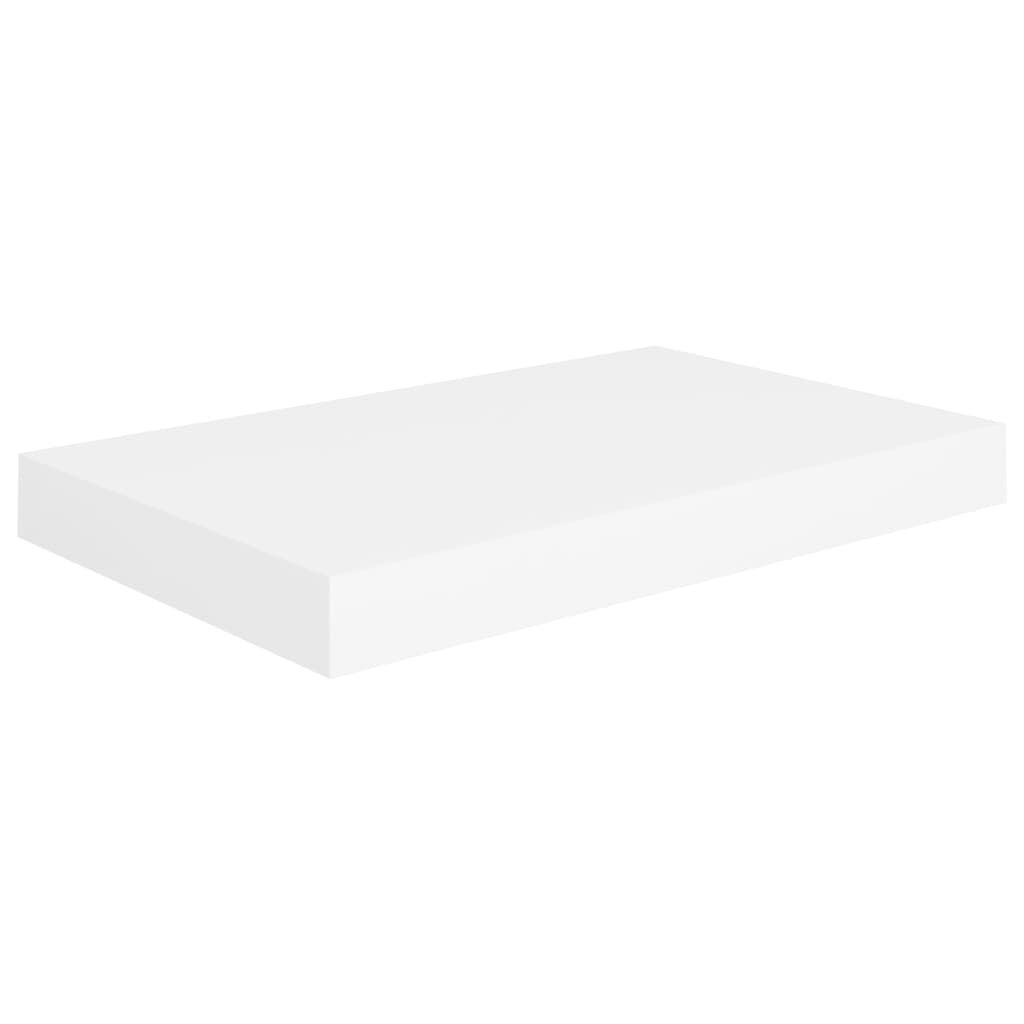 vidaXL Zwevende Wandschappen (2 st.) - 40x23x3.8 cm MDF Wit - 42% Korting