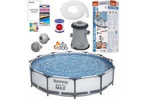Bestway Steel Pro Max Opzetzwembad - 366x76cm - 61% Korting!