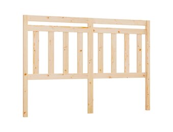 vidaXL Hoofdbord Grenenhout 126x100 cm - 47% Korting!