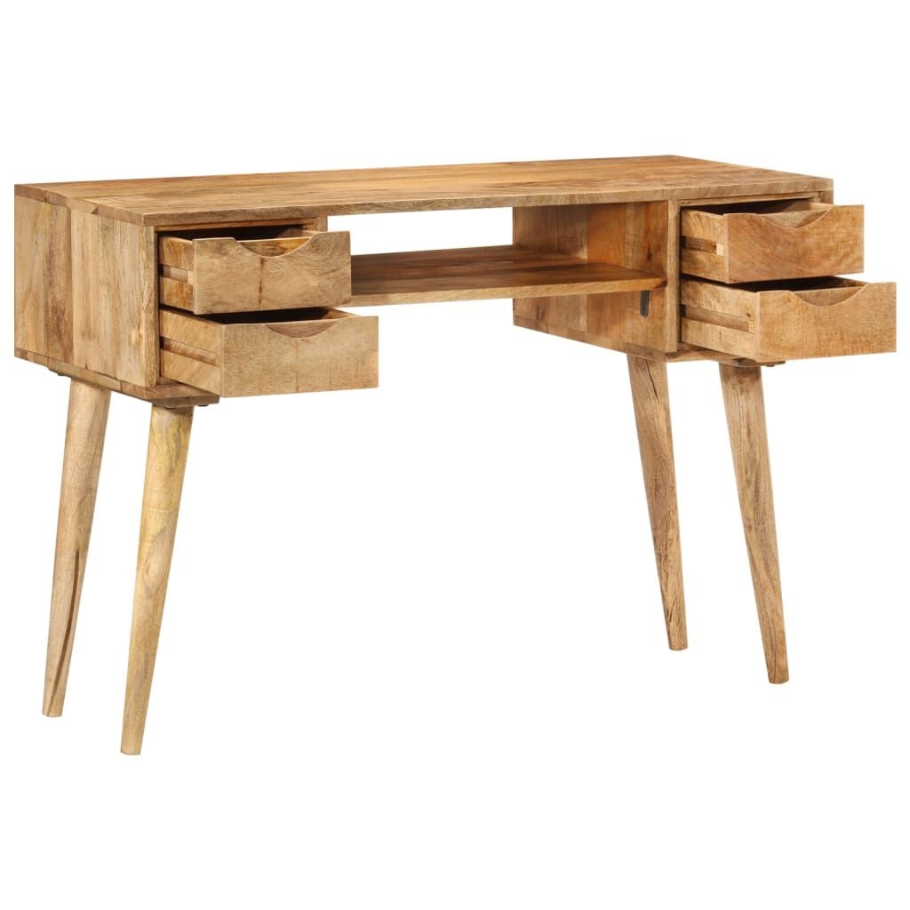 vidaXL Bureau met Lades - 40% Korting | Massief Mangohout