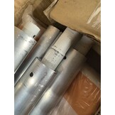 vidaXL Luifel uittrekbaar 400x150 cm - Geel/Wit | 60% Korting