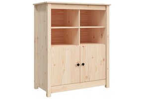 vidaXL Dressoir Grenenhout - 64% Korting! 83x41.5x100 cm