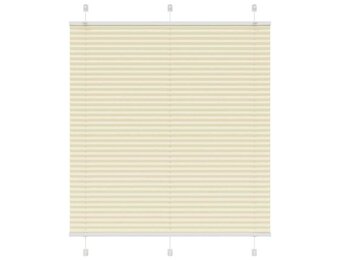 vidaXL Plissé rolgordijn Crème - 51% Korting!