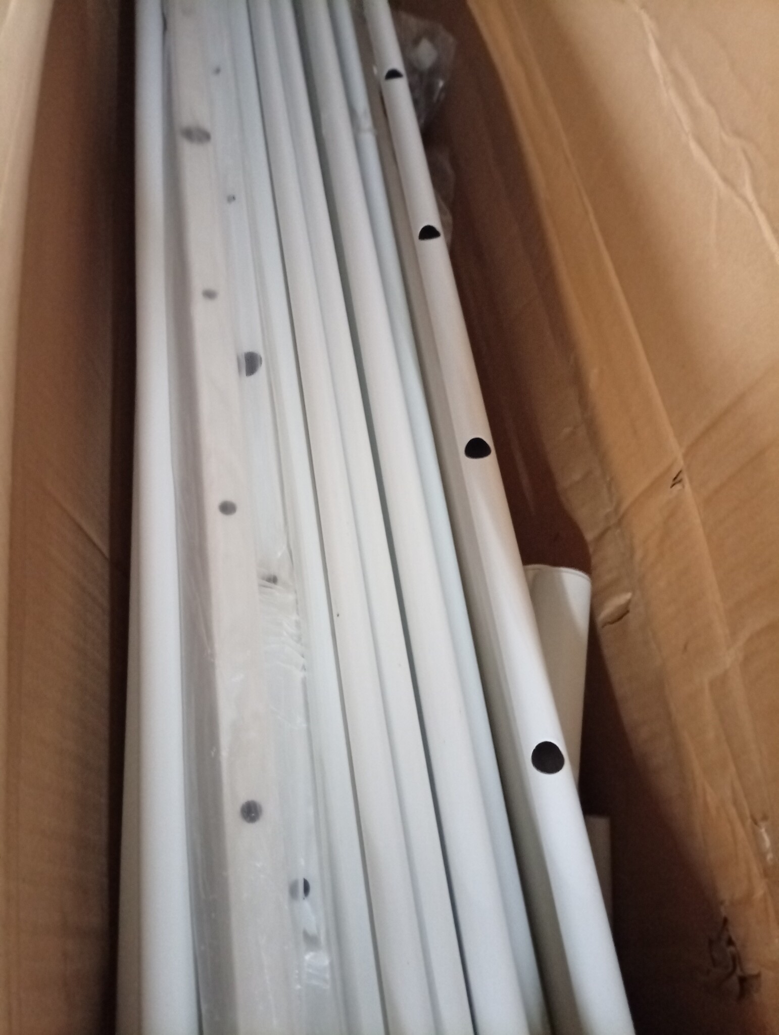 vidaXL Bedframe Metaal Wit 160x200 | 55% Korting!