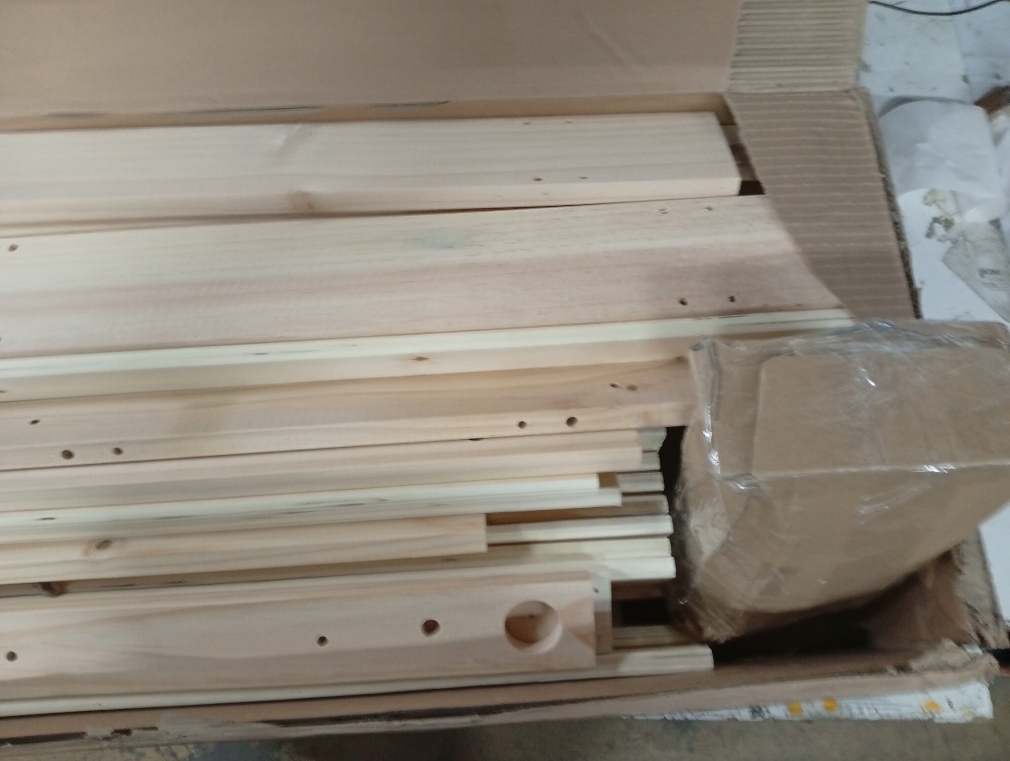 vidaXL Massief Grenen Bedframe 150x200cm King Size - 60% Korting!