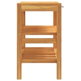 vidaXL Wastafelkast Massief Hout - 60% Korting!