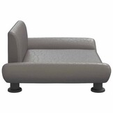 vidaXL Hondenmand Kunstleer Grijs - 40% Korting!