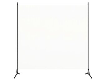 vidaXL Kamerscherm Wit - 175x180 cm - Nu met 35% Korting!