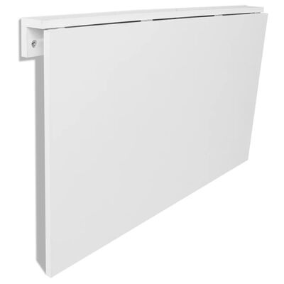 vidaXL Wandtafel Inklapbaar 100x60 cm Wit - 40% Korting!