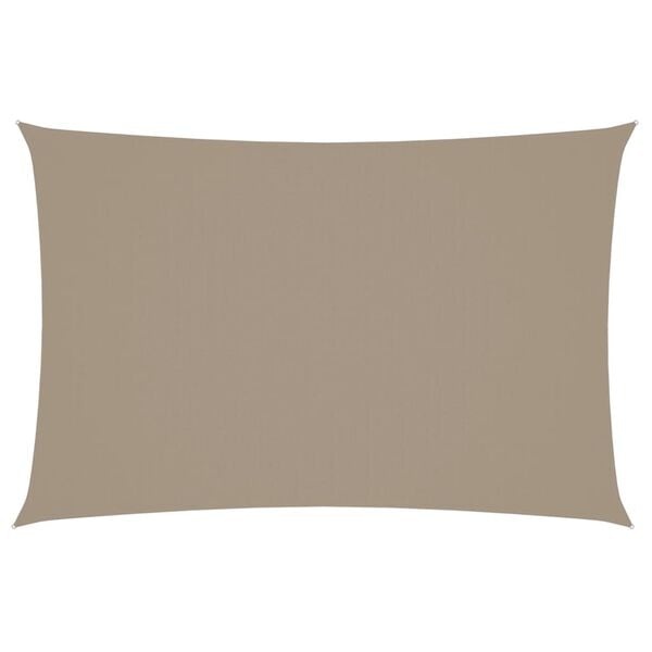 vidaXL Zonnescherm 2x4m Rechthoekig Taupe - 40% Korting!