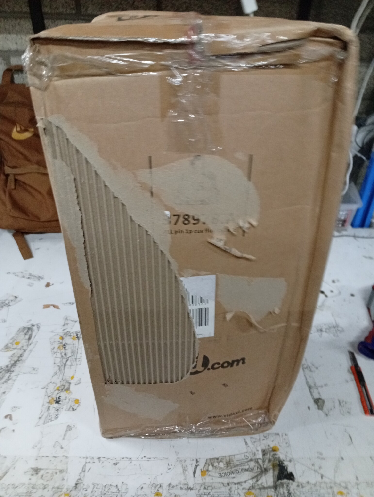 vidaXL Tuinbankkussen 150x50x7 cm Roze - 60% Korting!