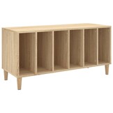 vidaXL Platenkast 100x38x48 cm | Sonoma Eiken | Nu 40% Korting!