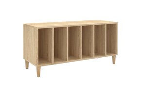 vidaXL Platenkast 100x38x48 cm | Sonoma Eiken | Nu 40% Korting!