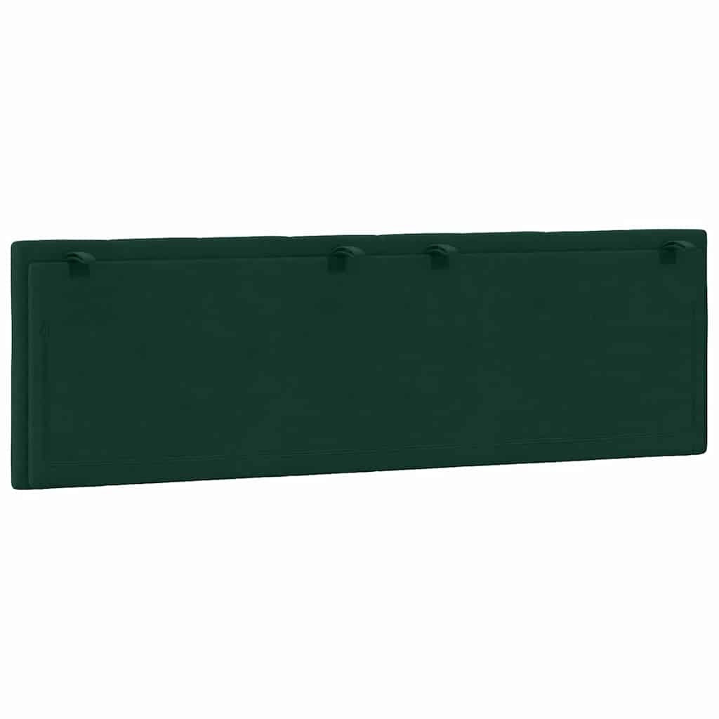 vidaXL Hanko Hoofdbordkussen 160cm Fluweel Donkergroen | 54% Korting