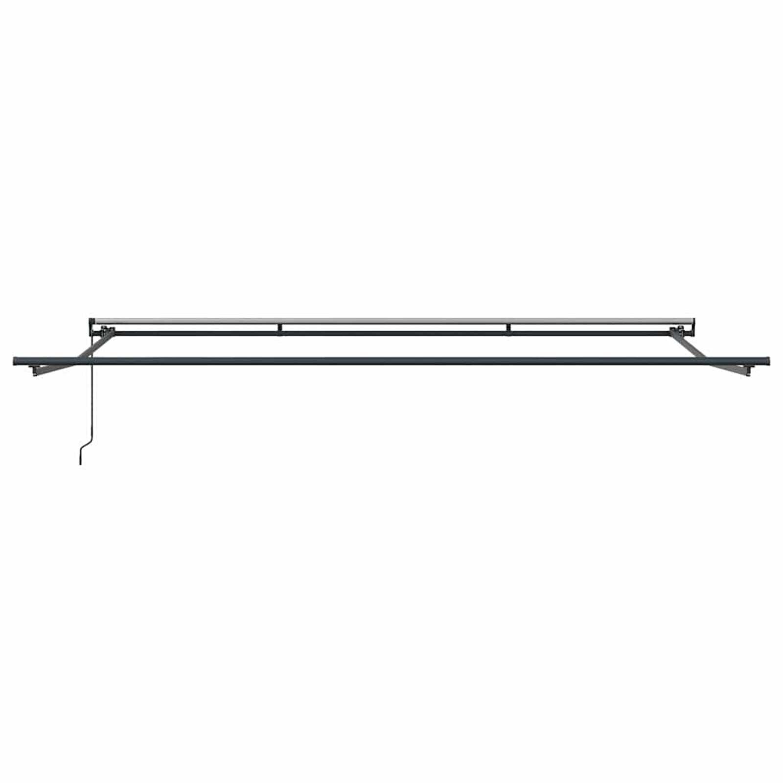 Markies Antraciet 4x3.5m Handmatig - 65% Korting!