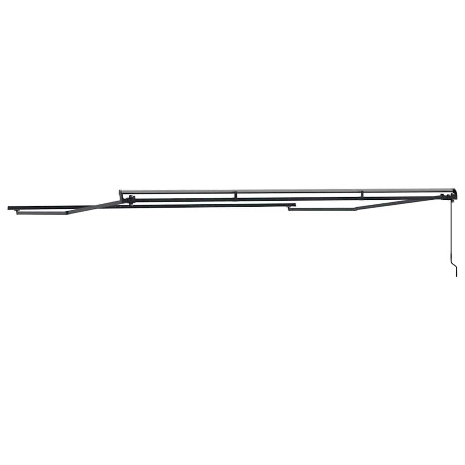 Markies Antraciet 4x3.5m Handmatig - 65% Korting!