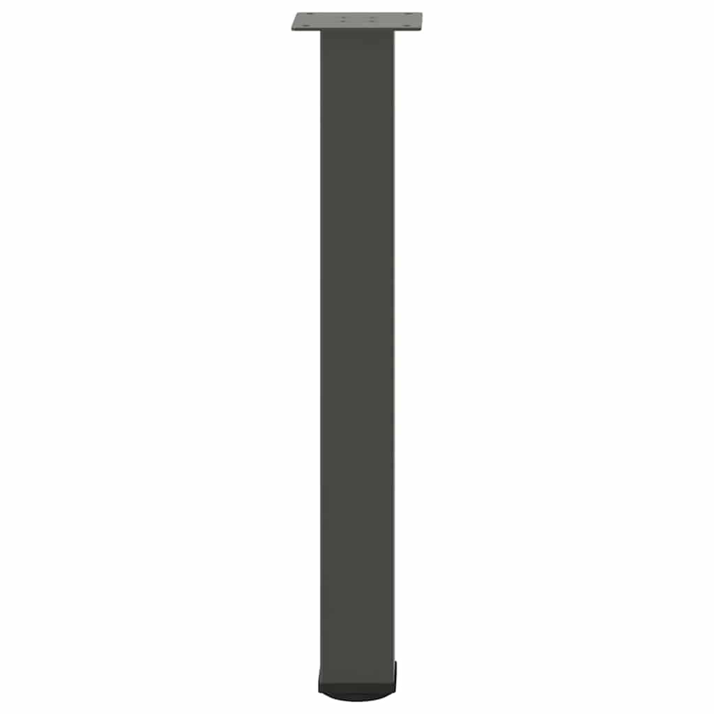 vidaXL Salontafelpoten 4 st - Staal Antraciet - 72-74 cm - 35% Korting!
