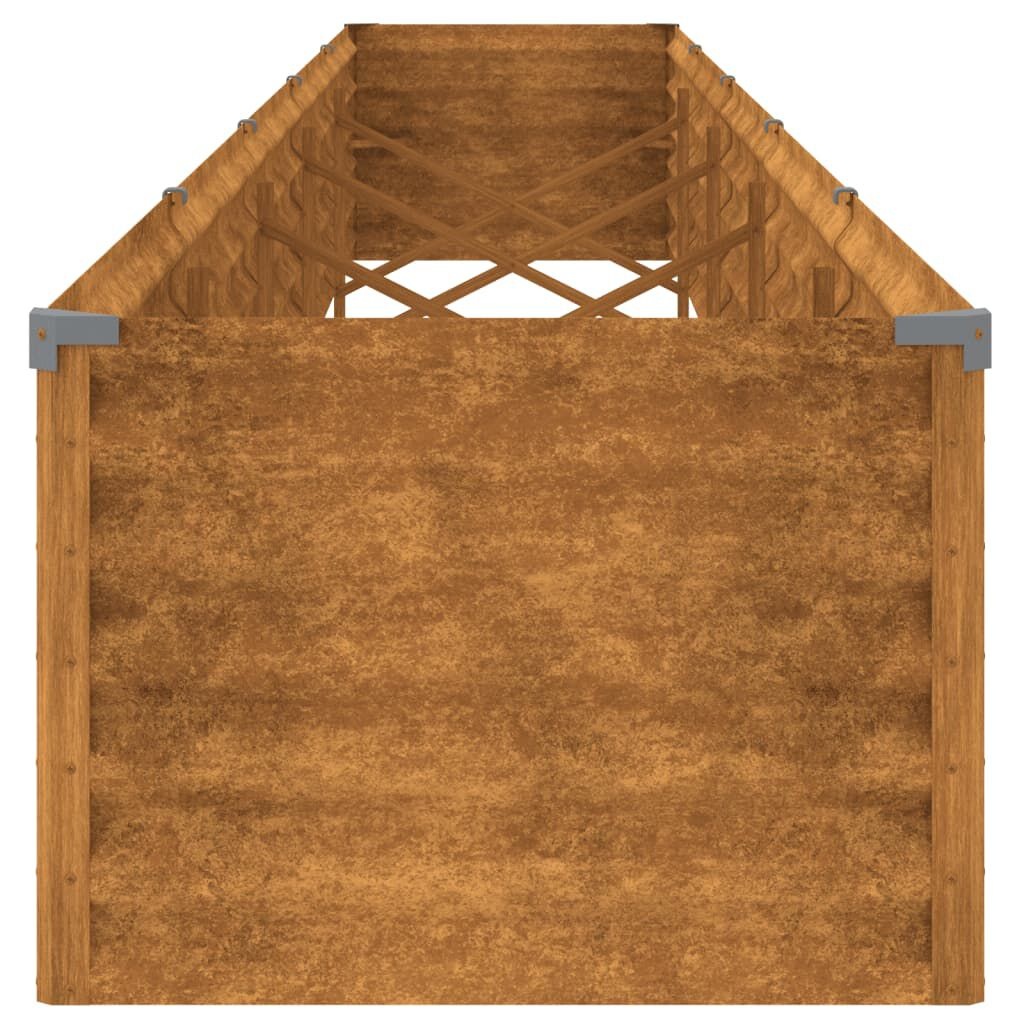 VidaXL Verhoogde Plantenbak Cortenstaal 482x50x36cm - 40% Korting!