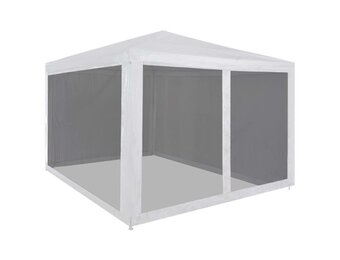 vidaXL Partytent 3x3m met Mesh Wanden - 55% Korting!