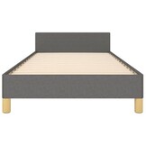 vidaXL Bedframe Donkergrijs (90x200cm) - 40% Korting!