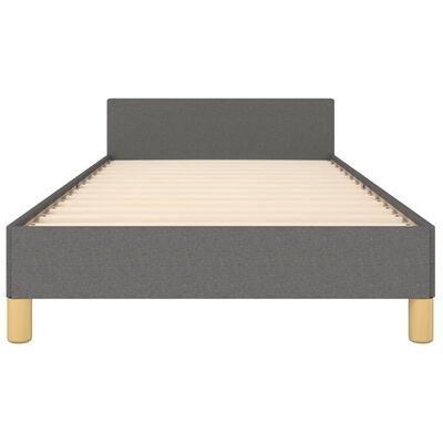 vidaXL Bedframe Donkergrijs (90x200cm) - 40% Korting!