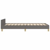 vidaXL Bedframe Donkergrijs (90x200cm) - 40% Korting!